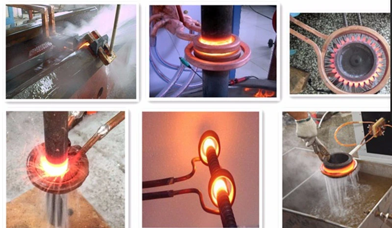 IGBT+DSP+CE प्रोटेबल इंडक्शन हीटर मशीन धातु शीट के साथ 6