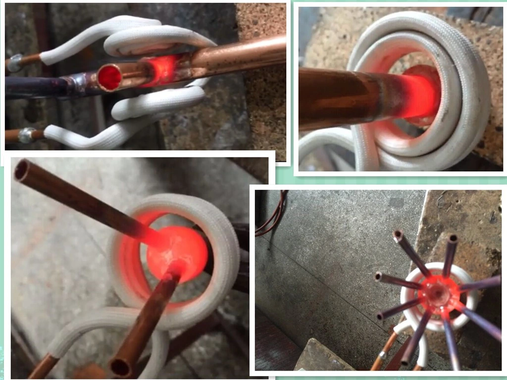 IGBT+DSP+CE प्रोटेबल इंडक्शन हीटर मशीन धातु शीट के साथ 8