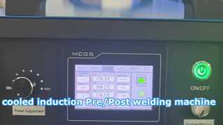 प्री/पोस्ट वेल्डिंग मशीन के लिए एयर कूल्ड इंडक्शन हीटर मशीन