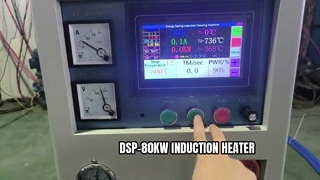 बियरिंग, गियर, कपलिंग और रिंग पार्ट्स के लिए 80KW इंडक्शन हीटिंग मशीन