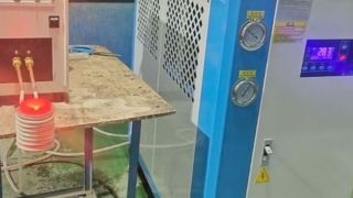 इंडक्शन मेल्टिंग गोल्ड फर्नेस मशीन HF-15KW मॉडल