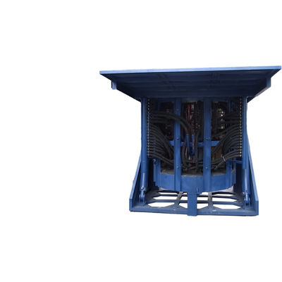 अच्छा दाम 500KG / 1 टन क्षमता के साथ मीडियम फ्रीक्वेंसी इंडक्शन स्मेल्टिंग फर्नेस सिस्टर्म ऑनलाइन