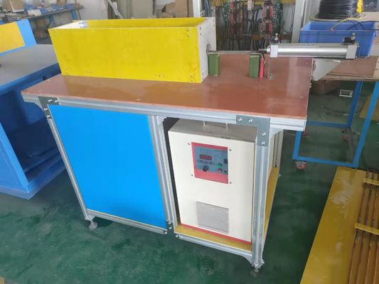 अच्छा दाम ब्रास बार प्लेट के लिए 45KW इंडक्शन फोर्जिंग मशीन 1-20Khz इंडक्शन फोर्जिंग फर्नेस ऑनलाइन