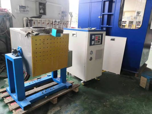 अच्छा दाम 120KW इंडक्शन स्टील मेल्टिंग फर्नेस 440V आयरन इंडक्शन फर्नेस ऑटो ऑनलाइन