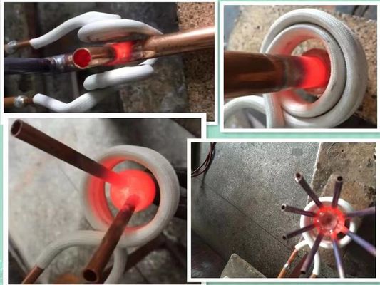 अच्छा दाम कॉपर ब्रास इंडक्शन सोल्डरिंग मशीन 30-80Khz हाई फ्रीक्वेंसी इंडक्शन हीटिंग मशीन ऑनलाइन