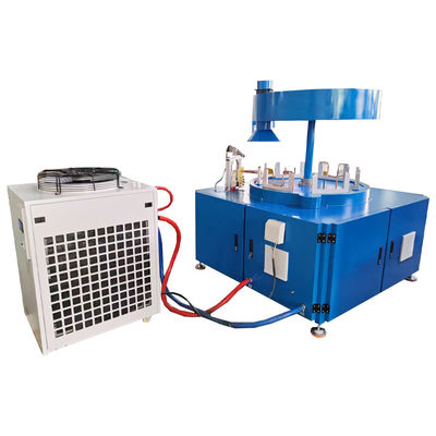 अच्छा दाम अनुकूलित पूर्ण स्वचालित टर्नटेबल प्रकार छह स्टेशन आईजीबीटी प्रेरण वेल्डिंग उपकरण प्रणाली ऑनलाइन