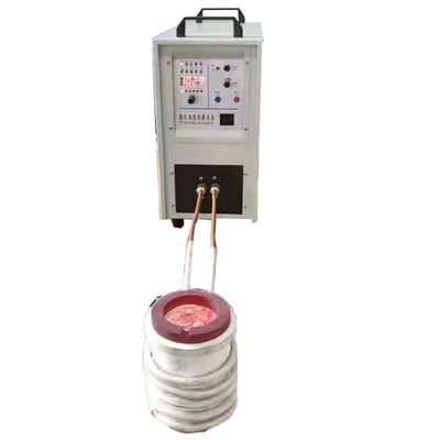 IGBT उच्च आवृत्ति इंडक्शन मेल्टिंग फर्नेस उपकरण, ग्रेफाइट और क्वार्ट्ज क्रूसिबल के साथ सोना, चांदी, तांबा आदि को पिघलाने के लिए (HF-25KW)