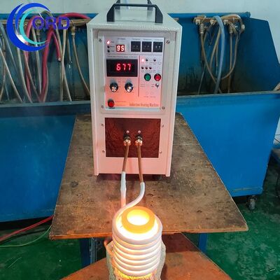 अच्छा दाम चीन फैक्टरी आपूर्ति IGBT छोटी इंडक्शन हीटिंग मशीन, HF-15kw के साथ प्लेटिनम को गलाने के लिए ऑनलाइन