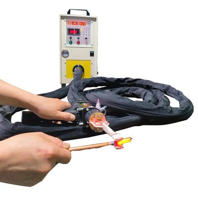 अच्छा दाम वेल्डिंग पीतल कोने/तांबे के कनेक्टर के लिए फैक्ट्री मूल्य पोर्टेबल इंडक्शन ब्रेजिंग मशीन ऑनलाइन