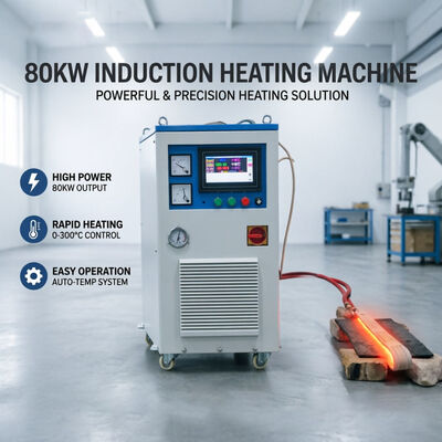 अच्छा दाम 80KW Induction Heating Machine with Water Cooling System and 20KHZ-50KHZ Frequency for Bearing Gear Coupling Ring Parts ऑनलाइन